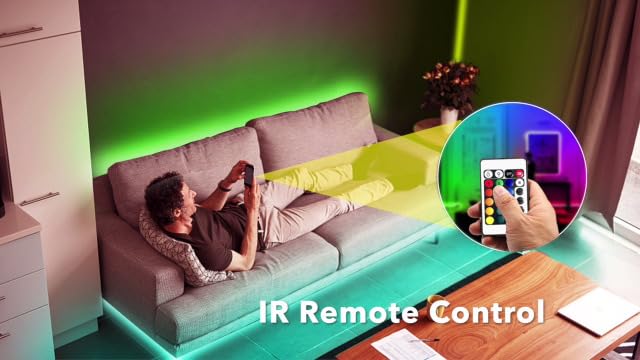 DAYBETTER 200ft Smart LED Strip Lights with App Control