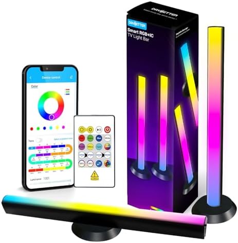 DAYBETTER Smart LED Light Bars for TV & Gaming - 14" RGBW