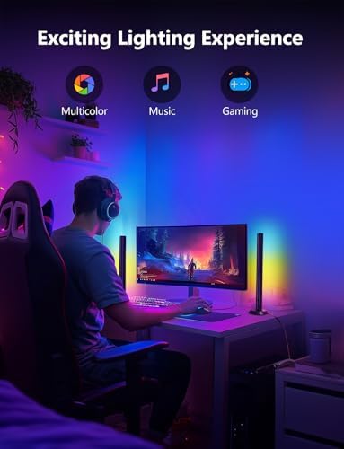 DAYBETTER Smart LED Light Bars for TV & Gaming - 14" RGBW