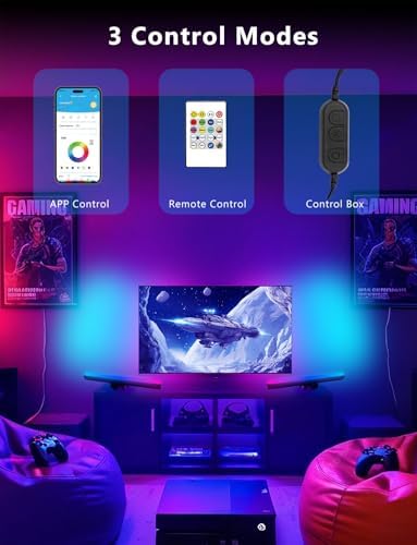 DAYBETTER Smart LED Light Bars for TV & Gaming - 14" RGBW